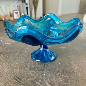 VTG Viking Glass Epic 6 Petal mini compote